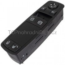 Ovládání vypínač stahování oken, zrcadel Mercedes W245 B-Třída, 05-11