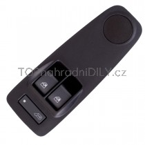 Ovládání vypínač stahování oken se spínačem zamykání dveří Peugeot Boxer 735421710