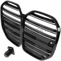 Přední maska ​​chladiče černá lesklá, BMW řada 4, G22, G23, 2020