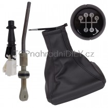 Řadicí páka s manžetou + kulisa Opel Corsa C od 2000, 5 stupňová