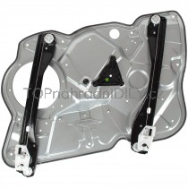 Mechanismus stahování oken Škoda Octavia II, přední, levý, s plechem 04-13