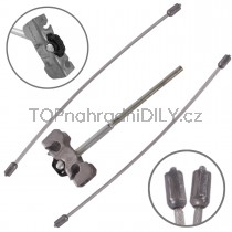 Regulátor lanka ruční brzdy + 2x lanko Nissan NV300 od 2016