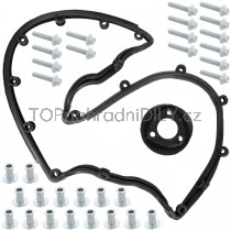 Sada těsnění víka hlavy válců a plnícího hrdla oleje + sada šroubů a matic VW T5 03-10