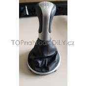 Řadící páka s manžetou Škoda Fabia II, 5 stupňová, chrom 3