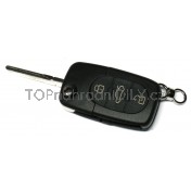 Obal klíče, autoklíč pro Audi A2 třítlačítkový vyskakovací