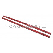 Lišty dveří boční přední, kompletní sada, Audi A6 C5, 97-02 1
