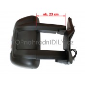 Zpětné zrcátko elektrické, vyhřívané pravé, dlouhé panty Fiat Ducato 2006+ 1