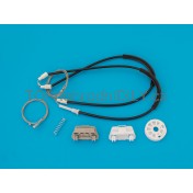 Opravná sada mechanismu stahování oken Ford Focus, 98 - 04, 3 dvéřová, přední levá
