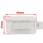 LED Osvětlení interiéru, zavazadlového prostoru Honda Jazz II 01-08 2