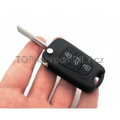Obal klíče, autoklíč pro Hyundai i10, trojtlačítkový