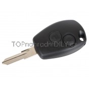 Obal klíče, autoklíč pro Renault Trafic, dvoutlačítkový, ostrý hrot