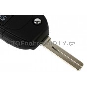 Obal klíče, autoklíč pro Volvo S40, 5 tlačítkový, černý 1