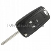 Obal klíče, autoklíč pro Opel Zafira C, trojtlačítkový