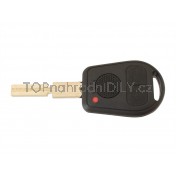 Obal klíče, autoklíč pro BMW X3 E83, trojtlačítkový, vyřezávaný hrot