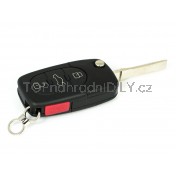 Obal klíče, autoklíč pro Audi Q7 ojtlačítkový