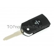 Obal klíče, autoklíč pro Mazda 3, dvoutlačítkový