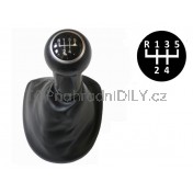 Řadící páka s manžetou Seat Altea, 5 stupňová, černá 4