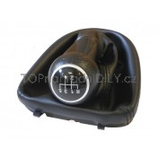 Řadící páka s manžetou Seat Altea, 5 stupňová, černá 1