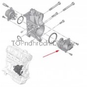 Příruba chlazení Citroen C2, 1201C2 ,
