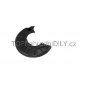 Kryt kotoučové brzdy přední, levý VW Caddy III, 1K0615311F