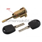 Vložka zámku, 2x klíč VW Passat B5 96-05, levá x