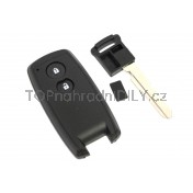 Obal klíče, autoklíč pro Suzuki SX4, dvoutlačítkový, černý