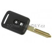 Obal klíče, autoklíč pro Nissan Qashqai, dvoutlačítkový
