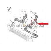 Tlaková Hadice, Intercooler Fiat Ducato 2.2 Multijet 1366746080 b