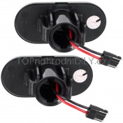 Směrovka boční LED pravá+levá kouřová dynamická Smart Fortwo, 9161036 a