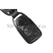 Obal klíče, autoklíč pro Kia Sephia, 2-tlačítkový, černý b