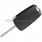 Obal klíče, autoklíč pro Opel Corsa D, 2-tlačítkový, s elektronikou c