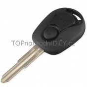 Obal klíče, autoklíč pro Ssangyong Actyon, 2-tlačítkový a