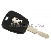 Obal klíče, autoklíč pro Peugeot 607, dvoutlačítkový a