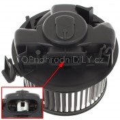 Ventilátor topení vnitřní, motor ventilátoru Renault Clio III 272269U01A a