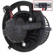 Ventilátor topení vnitřní, motor ventilátoru BMW řada Z4 09-16 a