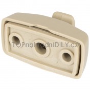Úchyt, držák clonitka clonky béžový Seat Altea 3B0857561B a