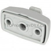 Úchyt, držák clonitka clonky šedý VW Touran 3B0857561B a