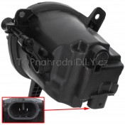 Mlhové světlo LED, mlhovka, pravé BMW řada 1 63177315560 a