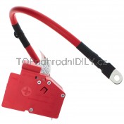 Plusový kabel, pyrotechnická pojistka akumulátoru, baterie BMW řada 3 61128704706 a