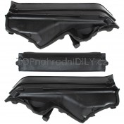Plastový kryt pod okno sada 3ks, torpédo BMW X6 E71 E72 07-14