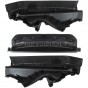 Plastový kryt pod okno sada 3ks, torpédo BMW X6 E71 E72 07-14 a
