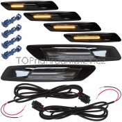 Směrovka boční LED, dynamická kouřová BMW řada 5 03-17 e