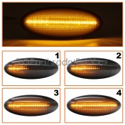 Smerovka bočná LED pravá+ľavá dymová dynamická Toyota RAV 4 III 06-10 b