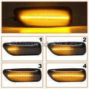 Směrovka boční LED pravá+levá kouřová dynamická Volvo S60 I 00-10 b