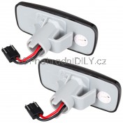 Směrovka boční LED pravá+levá kouřová dynamická Audi A6 C5, 97-05 a