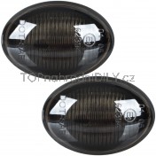 Směrovka boční LED pravá+levá kouřová dynamická Fiat 500 51806585