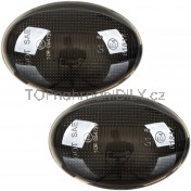 Směrovka boční LED pravá+levá kouřová dynamická MINI R57 Cabrio