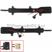 Směrovka do zpětného zrcátka dynamická kouřová LED levá + pravá Audi Q5 8R 4L0949101A a