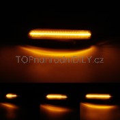 Směrovka boční LED pravá+levá kouřová dynamická Mercedes CL-Třída 06-13 d