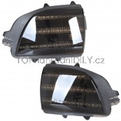 Směrovka boční LED pravá+levá kouřová dynamická Volvo XC70 II 07-16 c